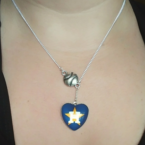 New Houston Astros MLB Baseball Jewelry Set - Picture 7 of 7